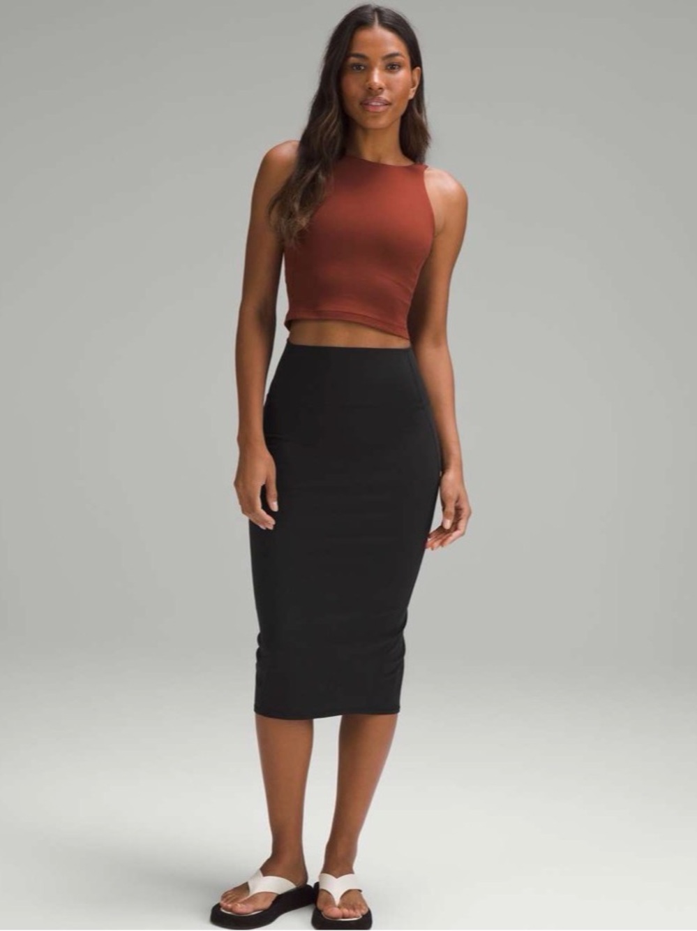 lululemon athletica Nulu slim fit HR Skirt